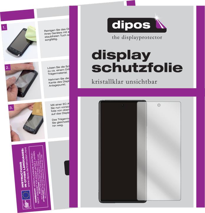 Actual product image Dipos Screen Protector Crystalclear (2 Piece, Google Pixel 6a)