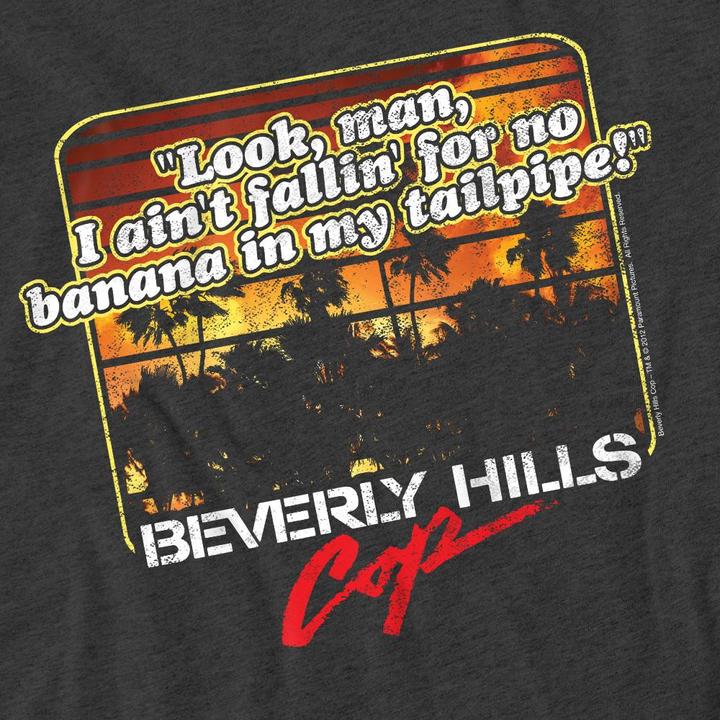 Image du produit Beverly Hills Cop - T-shirt BANANA IN MY TAILPIPE - Adulte (S)