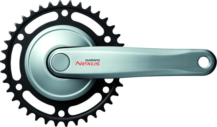 Image du produit Shimano Pignon de chaîne NEXUS FC-C6000 170 mm 38 dents argenté (38)