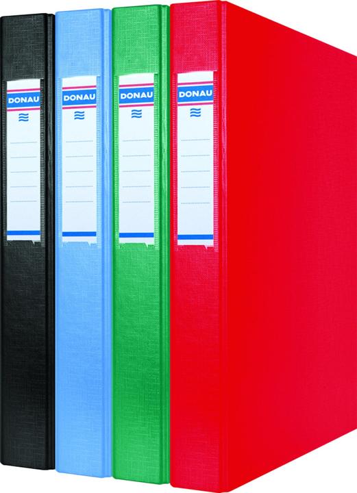 Actual product image Donau Ring binder, pp, a4/4r/25mm, black