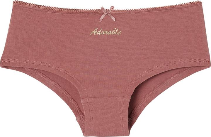 Immagine prodotto Vertbaudet 7er-Pack Mädchen Shortys ADORABLE, Bio-Baumwolle (86, Confezione da 7)