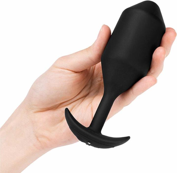 Image du produit B-Vibe Vibrating Snug Plug 5 (XXL) Noir