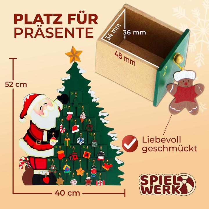 Immagine prodotto Spielwerk Calendario dell'Avvento da riempire