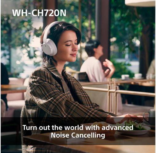 Actual product image Sony WH-CH720N (DNC, 35 h, Wireless, Cable)
