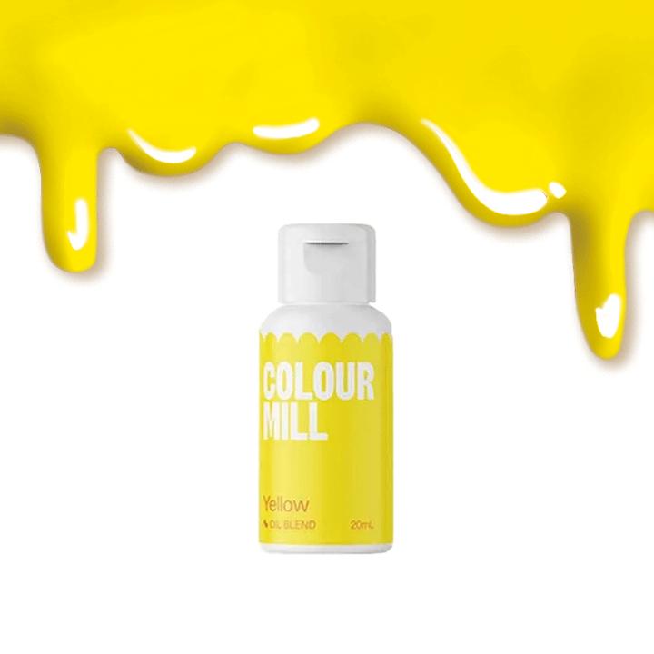 Colour Mill Couleur de pâte soluble dans la graisse Jaune (20 ml)