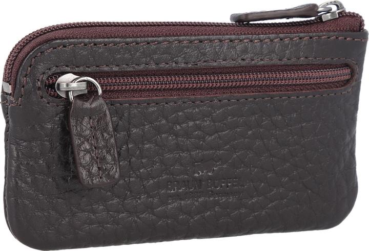 Actual product image Braun Büffel Yannik leather key case 12 cm