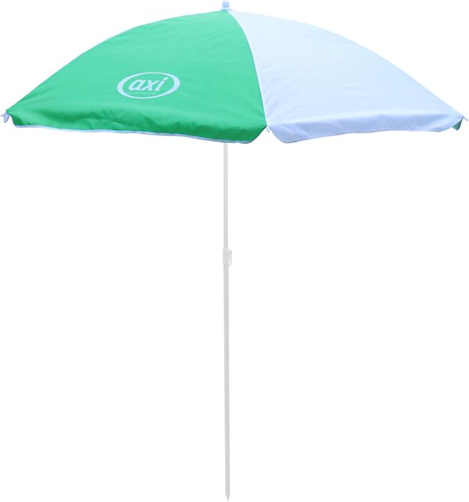 Image du produit Axi Nick Pick Table Marron - Parasol Vert/Blanc