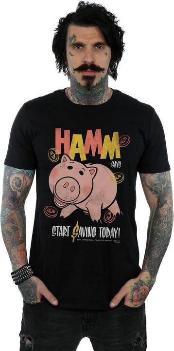 Immagine prodotto Disney Toy Story 4 Hamm The Piggy Bank Maglietta Uomo (XL)