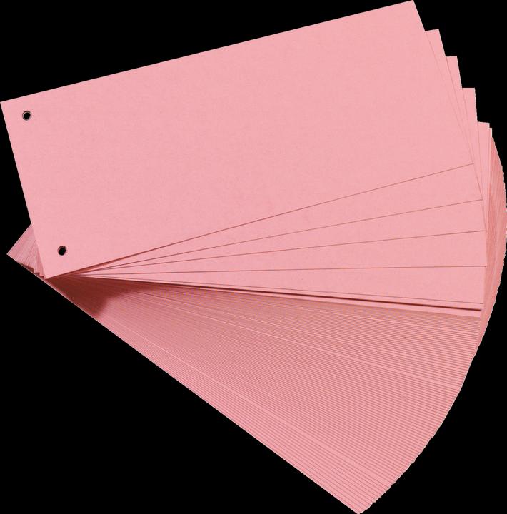 Actual product image Herlitz Separator strips pink 100s