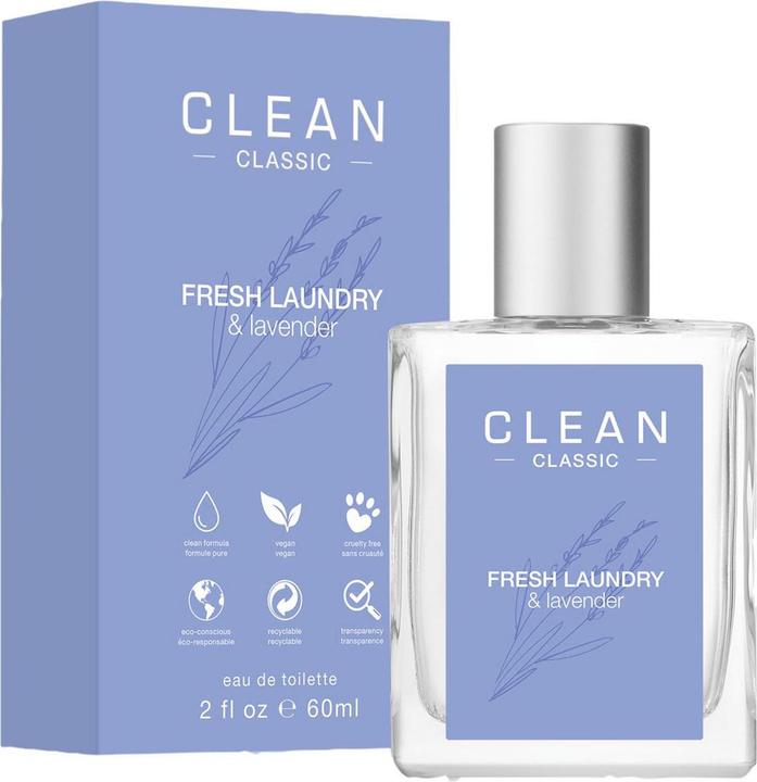 Clean Fresh Laundry & Lavender, EDT 60 ml (Eau de Toilette, 60 ml)