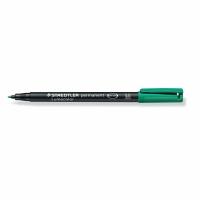 Actual product image Staedtler Lumocolor permanent (Green, 1 mm, 10 x)