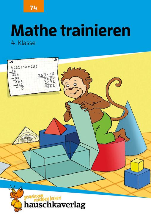 Produktbild Mathe trainieren 4. Klasse (Deutsch, Adolf Hauschka, 2021)