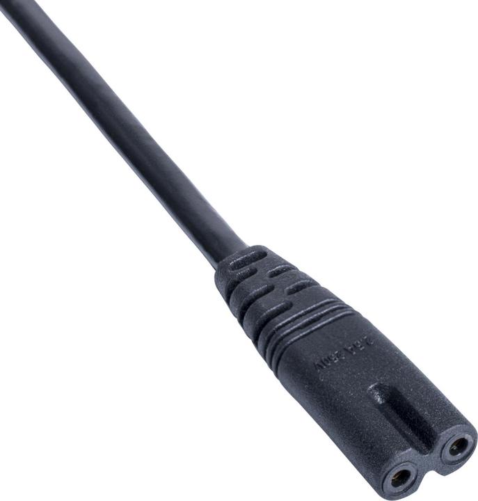 Produktbild Akyga Strom Anschlusskabel (1x Kleingeräte-Buchse C7 - 1x UK-Stecker) 1.50 m Sch (1.50 m)