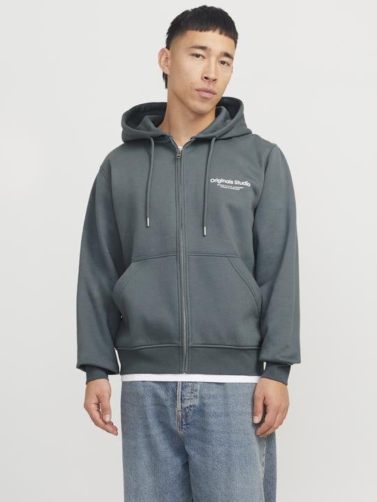 Image du produit Jack & Jones Sweat à capuche imprimé avec fermeture éclair Veste à capuche (XS)