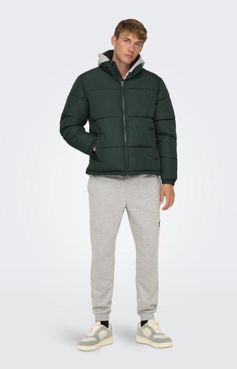 Produktbild Only & Sons Stehkragen Elastische Bündchen Jacke Daunenjacke (XXL)