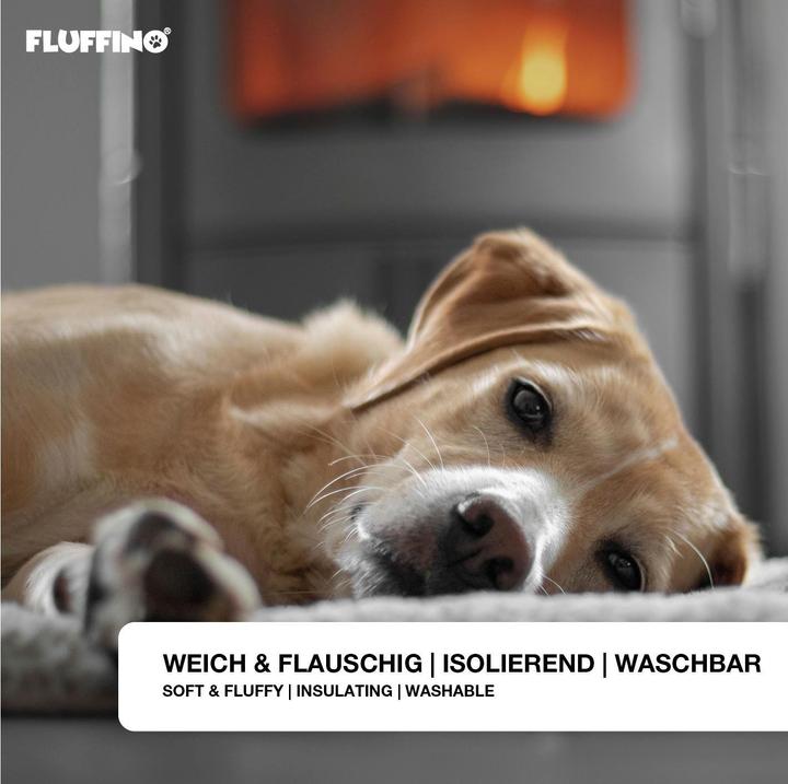 Produktbild Fluffino Hunde-Decke L, Grau (Hund)