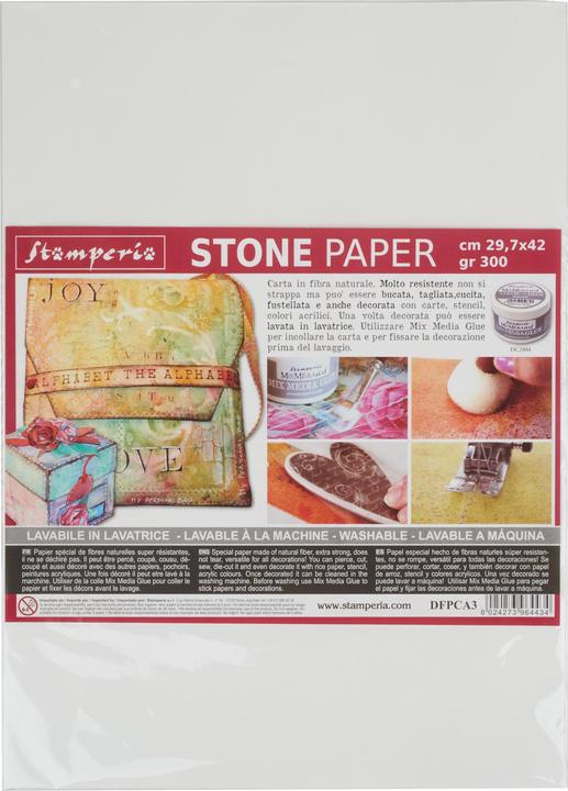 Immagine prodotto Stamperia Carta di pietra (300 g/m², 1 x)