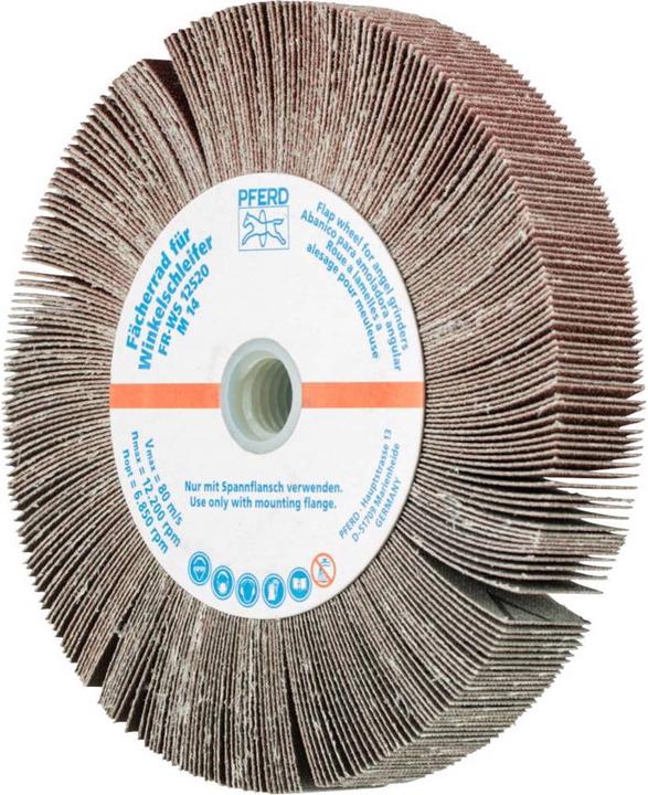 Actual product image Pferd Grinding pin flap wheel for angle grinder (120)