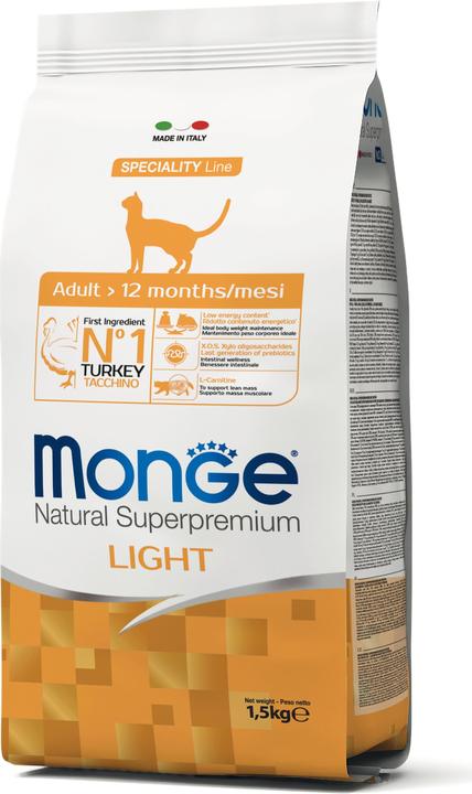 Actual product image Monge Light turkey (Adult, 1 pcs., 1500 g)