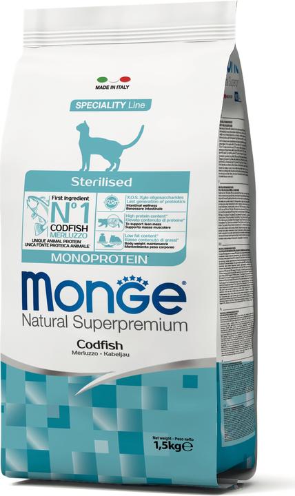 Immagine prodotto Monge Merluzzo monoproteico sterilizzato (Adulto, 1 pz., 1500 g)