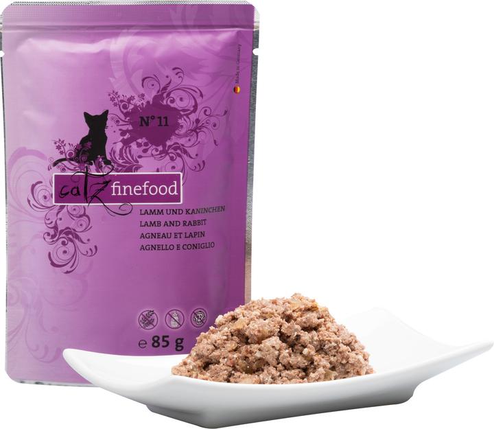 Image du produit Catz Finefood No.11 Agneau & lapin (Adulte, 1 pcs, 90 g)