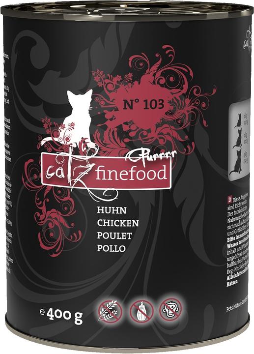 Immagine prodotto Catz Finefood Purrrr No.103 Pollo (Adulto, 6 pz., 400 g)