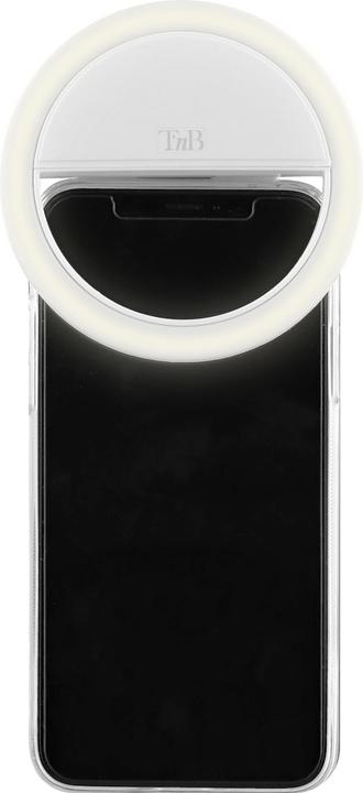 Produktbild T'nB Influence LED Ring Clip für Smartphone, 6500K,125 mAh Akku