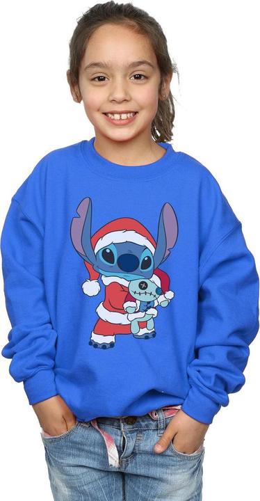 Immagine prodotto Disney Lilo And Stitch Stitch Christmas Felpa Ragazze (152, 158)