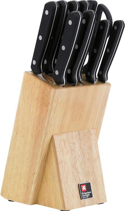 Produktbild Richardson Sheffield CUCINA Messerblock 10-teilig, Kautschukholz,schwarz