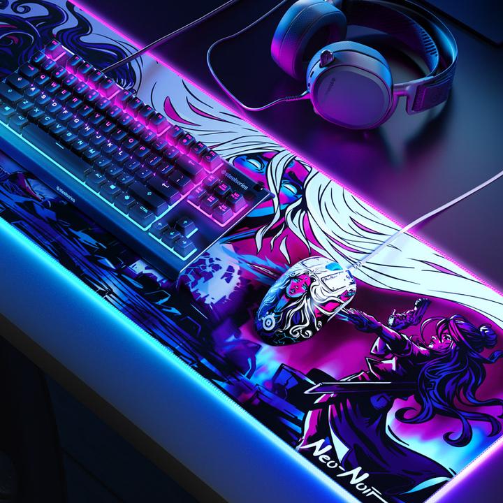 Produktbild SteelSeries QcK Prism Neo Noir Edition (XL)