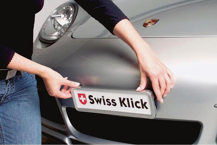 Image du produit Swissklick Kit de porte-numéros interchangeables portrait 30x8cm 30x16cm (Avant + arrière, Format portrait)
