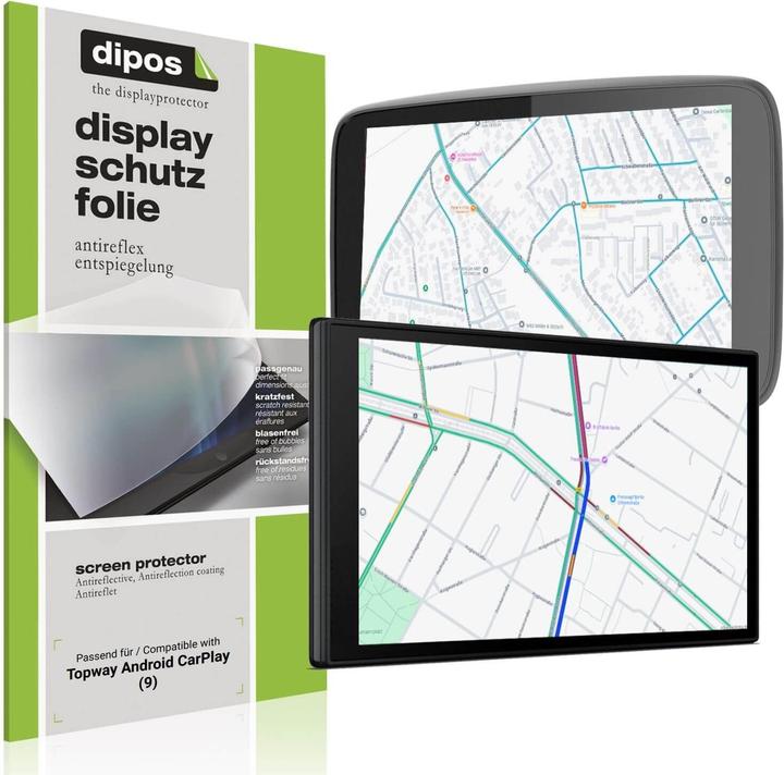 Immagine prodotto Dipos Pellicola Protettiva Antiriflesso per Topway Android CarPlay (9)