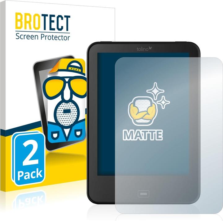 BROTECT Entspiegelungs-Schutzfolie Displayschutz Matt (vision 4 HD)