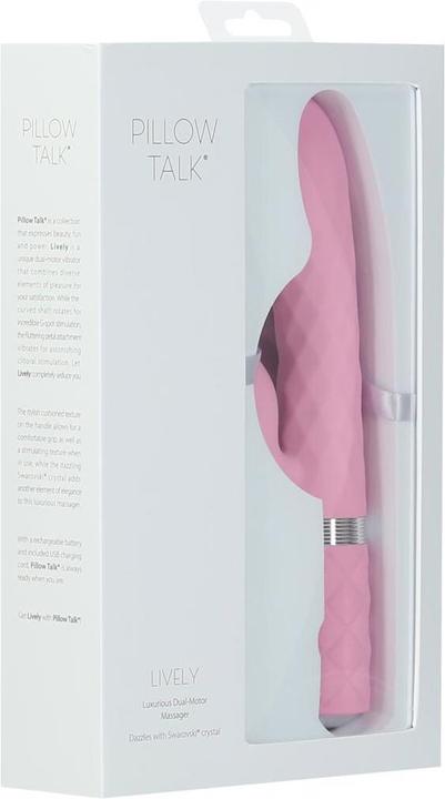 Immagine prodotto Pillow Talk Vibratore Rotante Tarzan Lively - Rosa