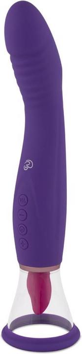 Image du produit Easytoys Pompe Pleasure Pump avec vibromasseur pour point G - Violet