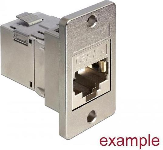 Produktbild Delock Keystone Leergehäuse für Geräteinbau (Werkzeug)