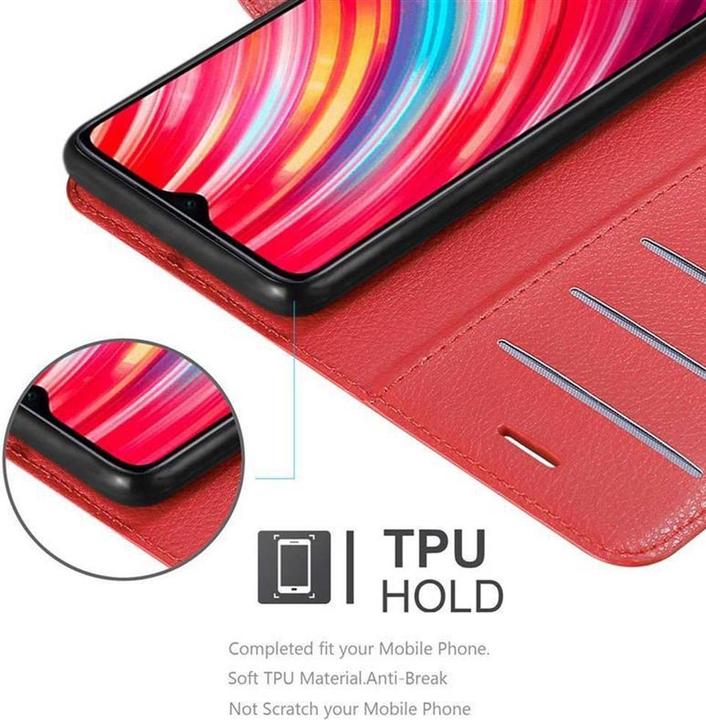 Produktbild Cadorabo Book mit Standfunktion Cover (Xiaomi Redmi Note 8 Pro)