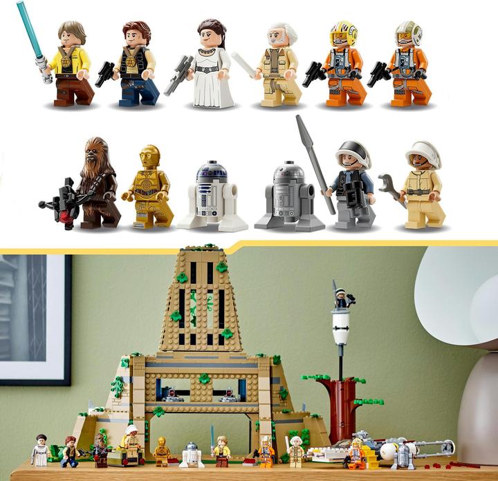 Produktbild LEGO Rebellenbasis auf Yavin 4 (75365, LEGO Star Wars)