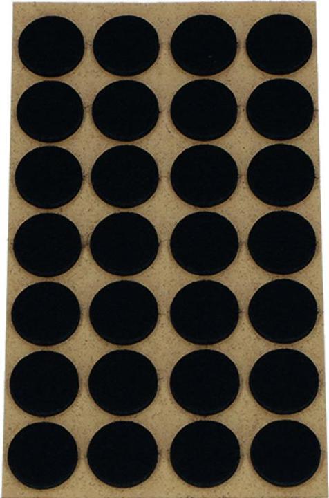 Actual product image OK-Line Felt glides round, self-adhesive (Felt gliders, 28 Piece)
