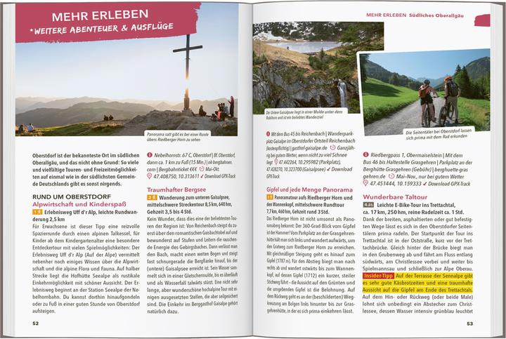 Produktbild OUTDOOR GUIDE Reiseführer Allgäu (Deutsch, Barbara Kettl-Römer, 2024)