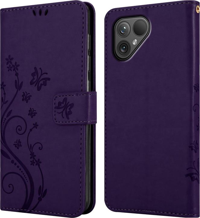 Produktbild Cadorabo Hülle für Fairphone 5 mit Blumen Muster (Fairphone 5)