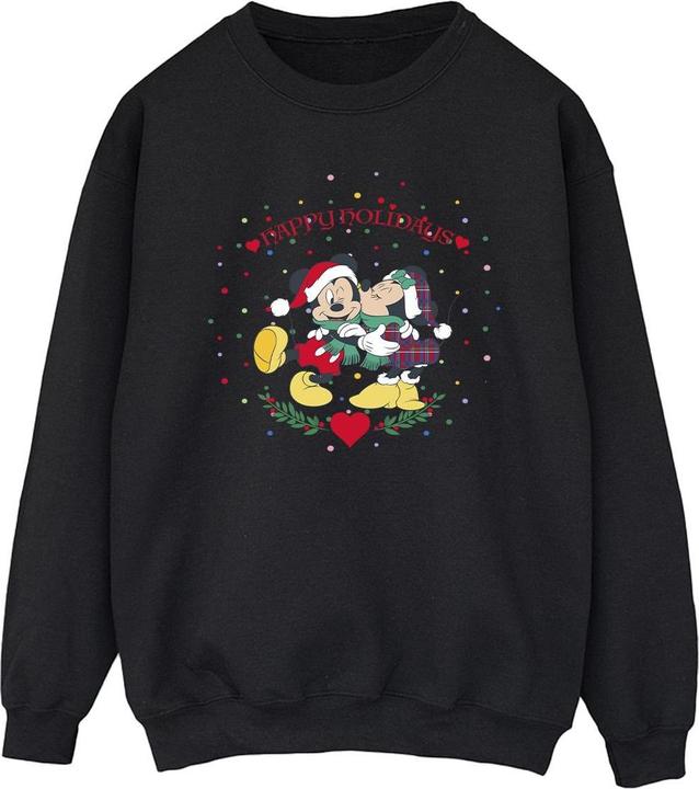 Disney Mickey Mouse Mickey Minnie Christmas Sweatshirt (XXL)
