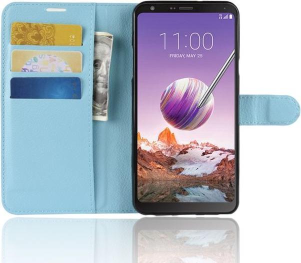 Produktbild MU Classic Litchi Leder Bookcover Series (LG Stylo 4, LG Q Stylus)
