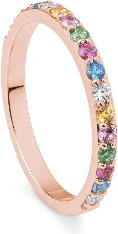 Produktbild Breuning RING - Brill. | Sky Blue | Apple Green | Saf. Pink (51, 585/14 K Gold)