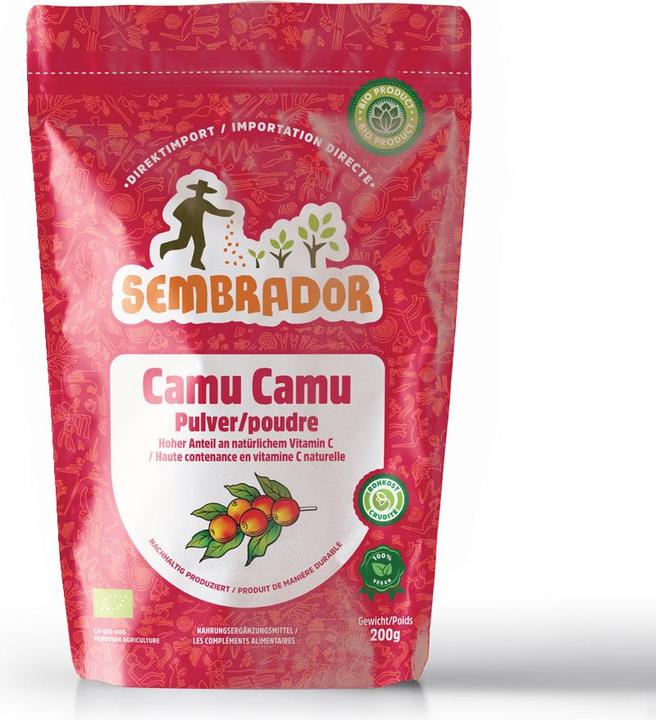 Image du produit Sembrador Poudre de camu camu commerce équitable bio (1 pièce(s), Poudre, 214 g)