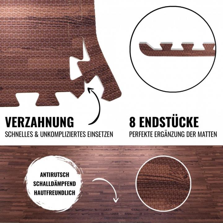 Image du produit Gorilla Sports Tapis de protection Pièces d'extrémité (1.20 cm)
