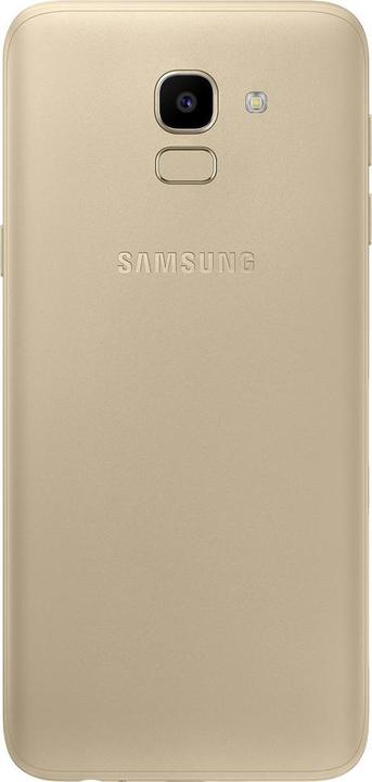 Produktbild Samsung Galaxy J6 EU (32 GB, Gold, 5.60", Dual SIM + SD, 13 Mpx, 4G)