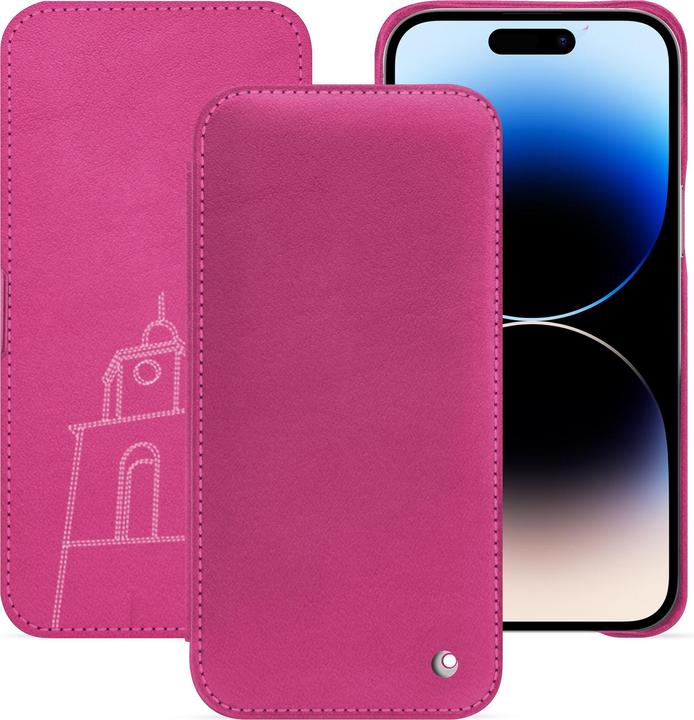 Actual product image Noreve Horizontal leather flap shell (Apple iPhone 15 Pro Max)