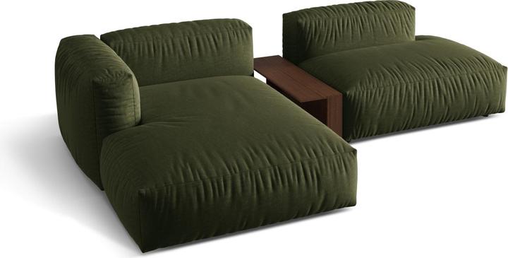 Image du produit Micadoni Canapé D'Angle Gauche Modulaire, "Martina", 2 Places, 292x176x75 Fabriqué en Europe (Canapé d'angle)