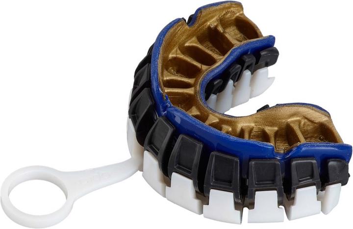 Immagine prodotto Opro Gumshield PowerFit blu scuro/oro
